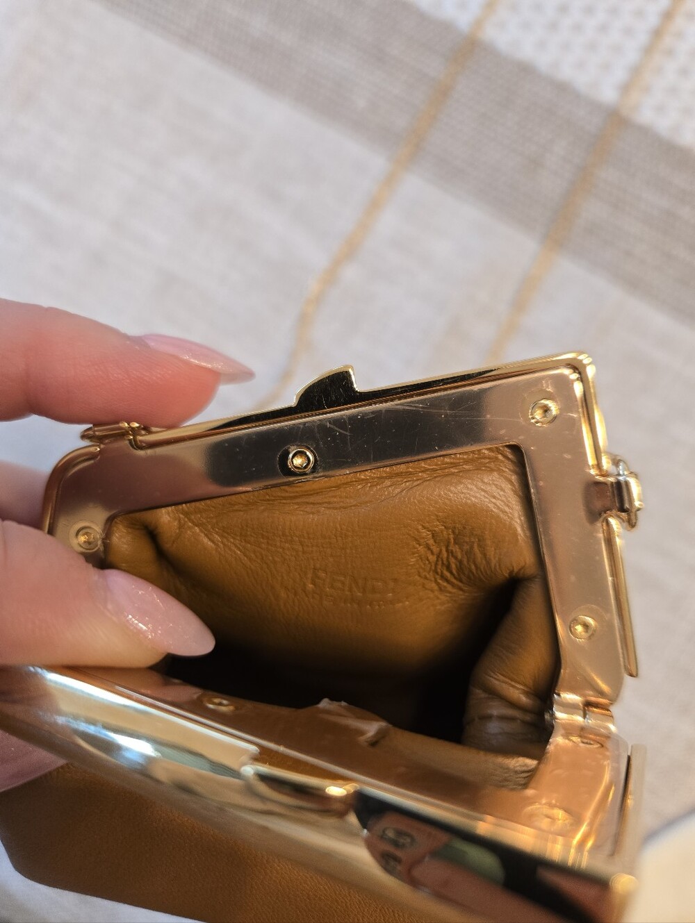 FENDI NANO WITH CHAIN - Picture 5 of 11